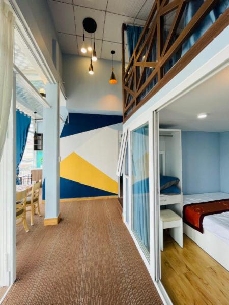 Ferienwohnung The Blue House Đà Lạt Exterior foto
